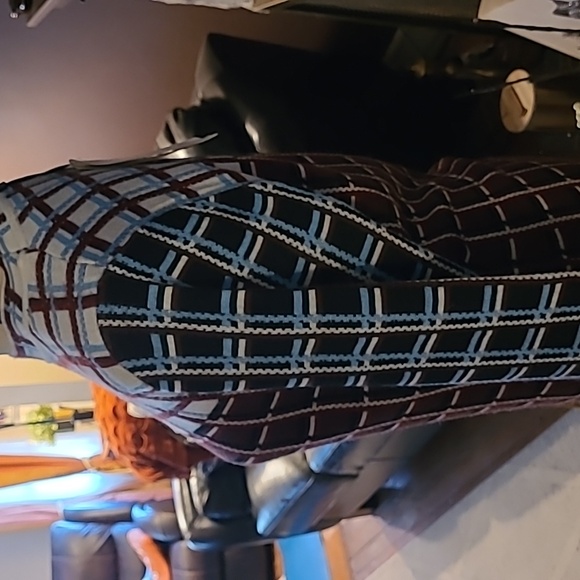 Trendy full length color block sweater dress Size xxl- best fits a Med/ Large - Picture 3 of 4